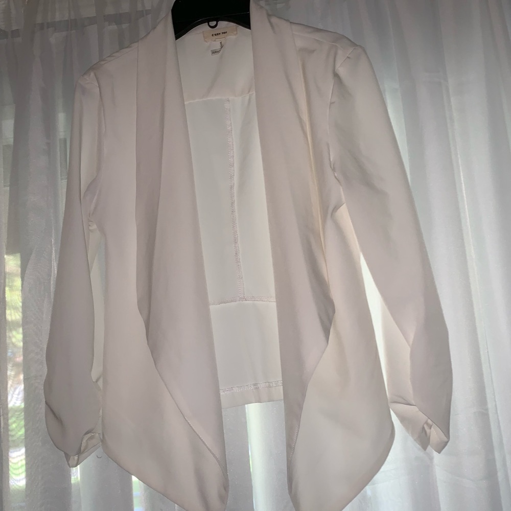 White blazer
